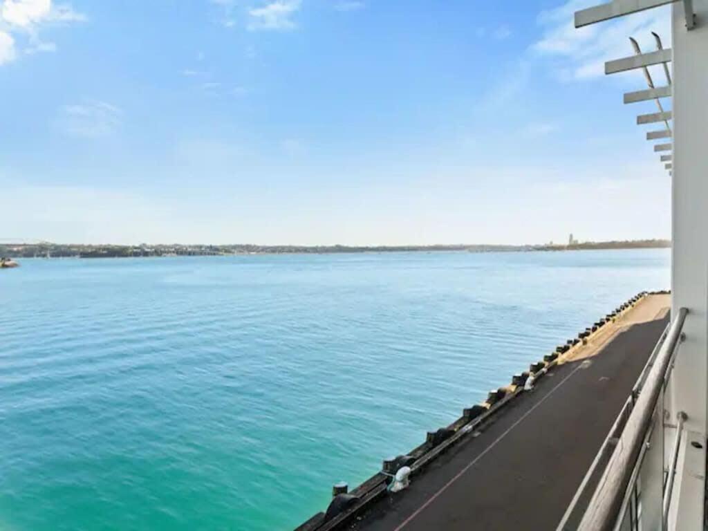 Relaxing Sea Wharf View Apartment Auckland Luaran gambar