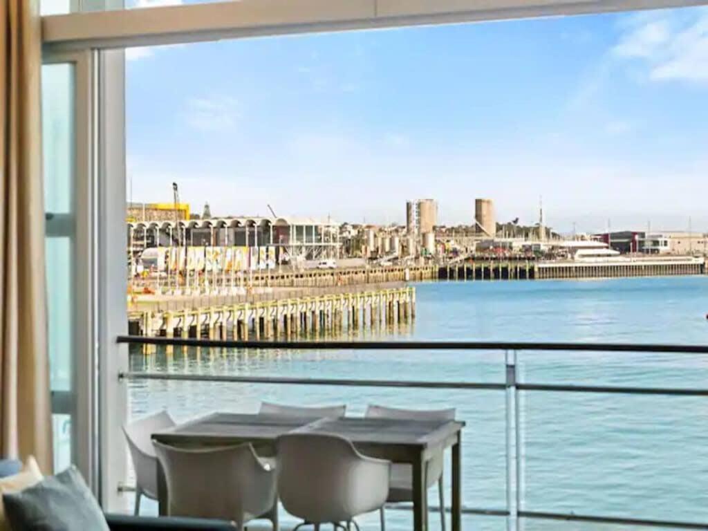 Relaxing Sea Wharf View Apartment Auckland Luaran gambar