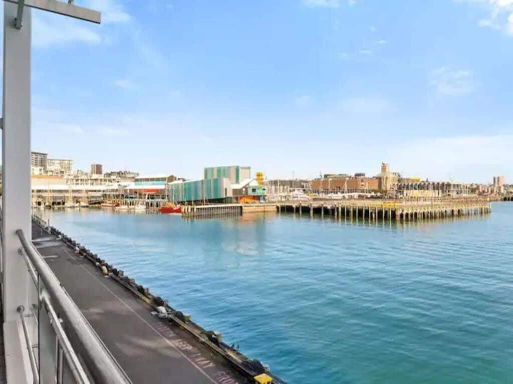 Relaxing Sea Wharf View Apartment Auckland Luaran gambar