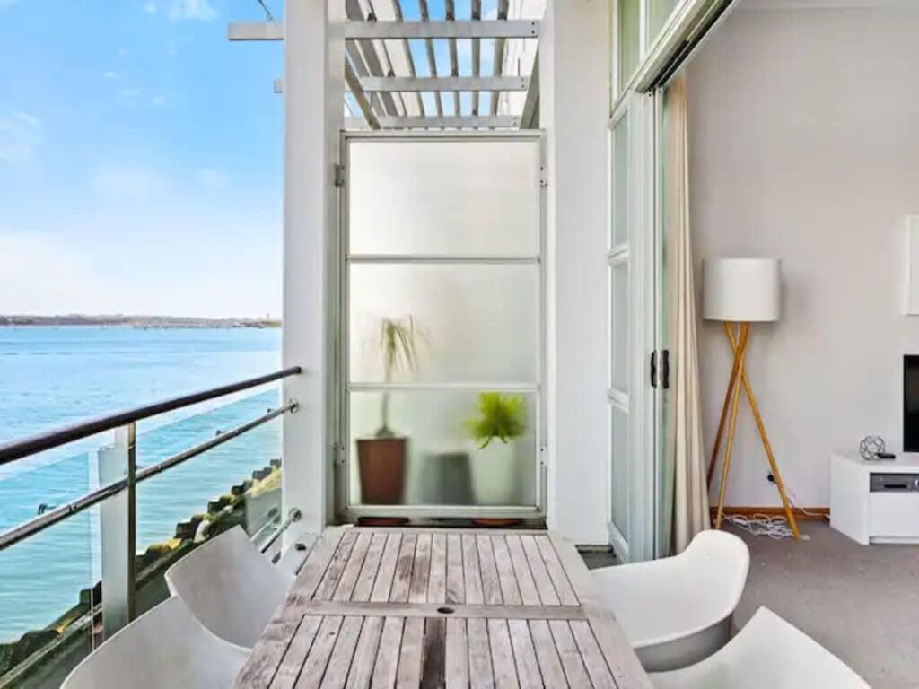 Relaxing Sea Wharf View Apartment Auckland Luaran gambar
