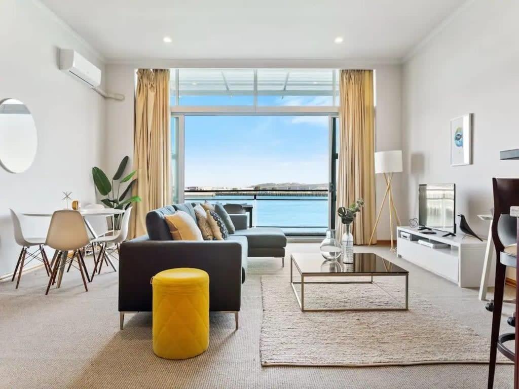 Relaxing Sea Wharf View Apartment Auckland Luaran gambar